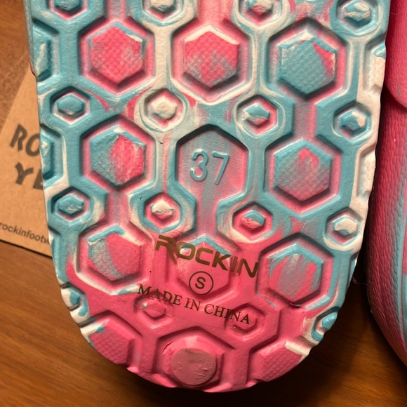 Pink and Blue Sandals - Picture 7 of 8